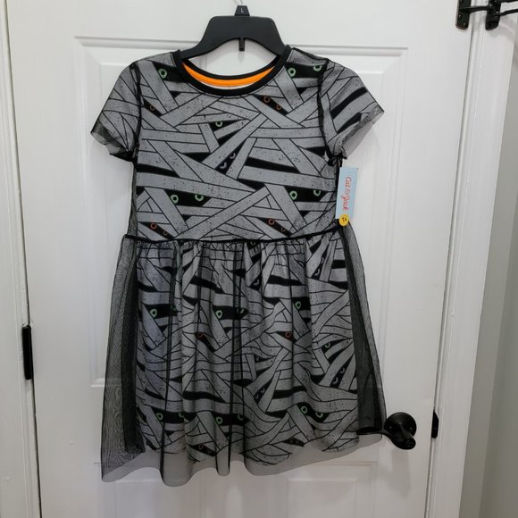 NWT Cat & Jack Girls Halloween Dress Size L (10/12) - Picture 1 of 5